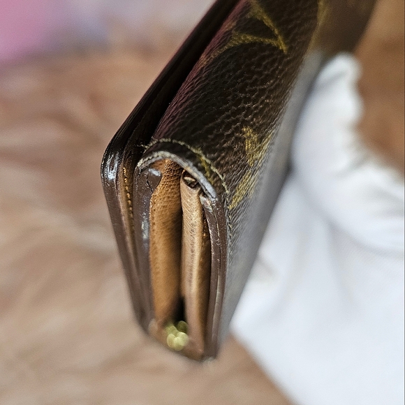 Louis Vuitton Monogram Porte Monnaie Tresor Bi-Fold Wallet – 💯 Authentic - Picture 14 of 17